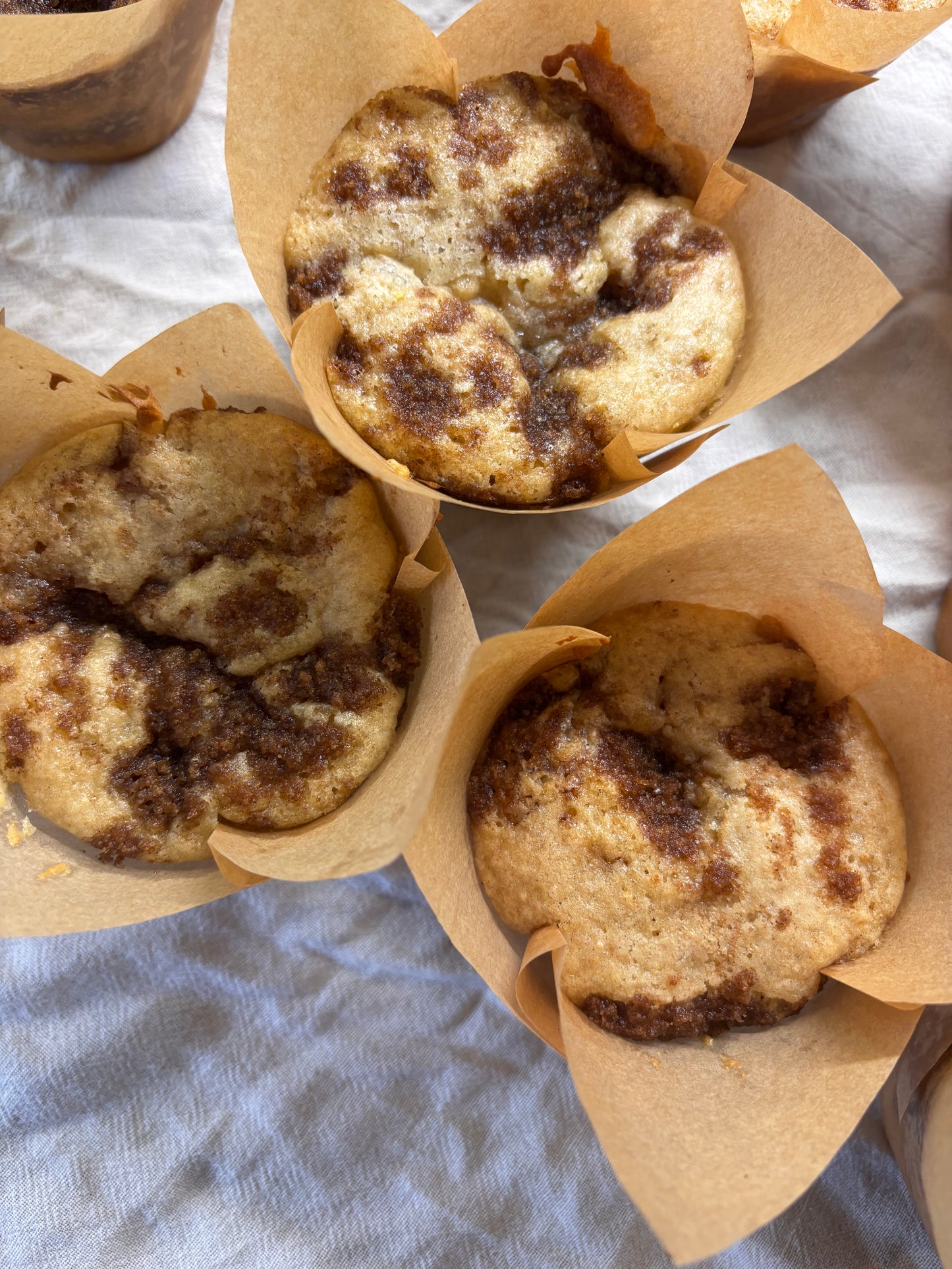 Sourdough Coffee Cake Muffin