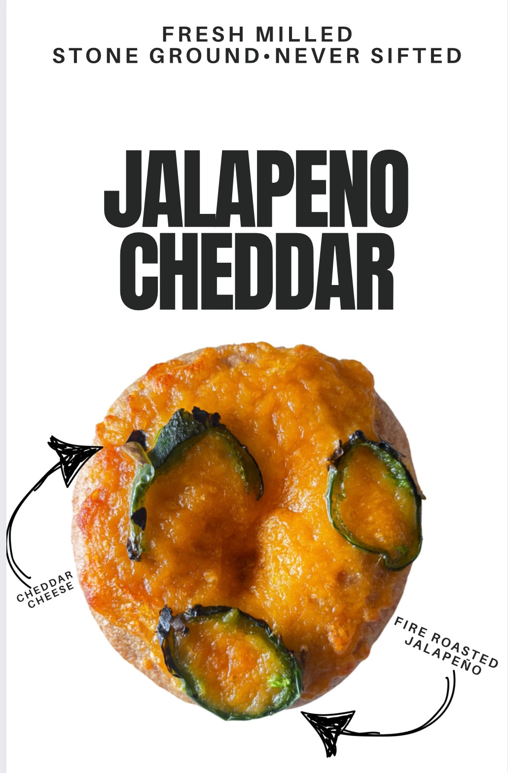 Jalapeno Cheddar Bagel