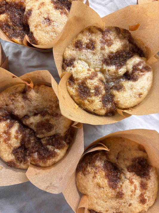 Sourdough Coffee Cake Muffin