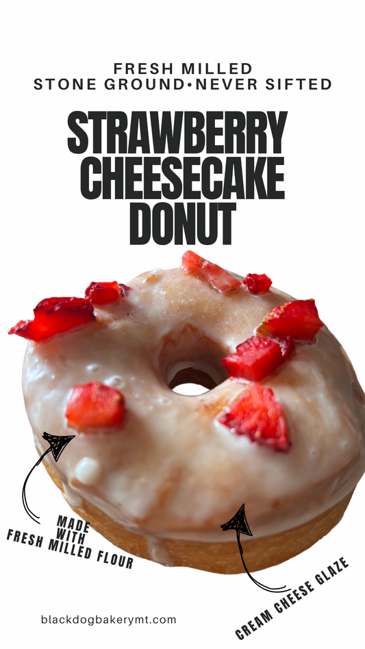 Strawberry Cheesecake Donut
